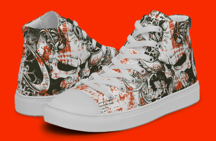 skull shoes